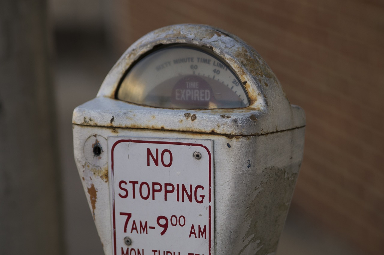 parking meter, meter, parking place